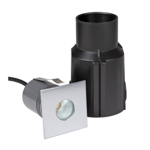 R2IS0125 1* 5W CREE COB LED IP67 Square Cover Inground Lamp