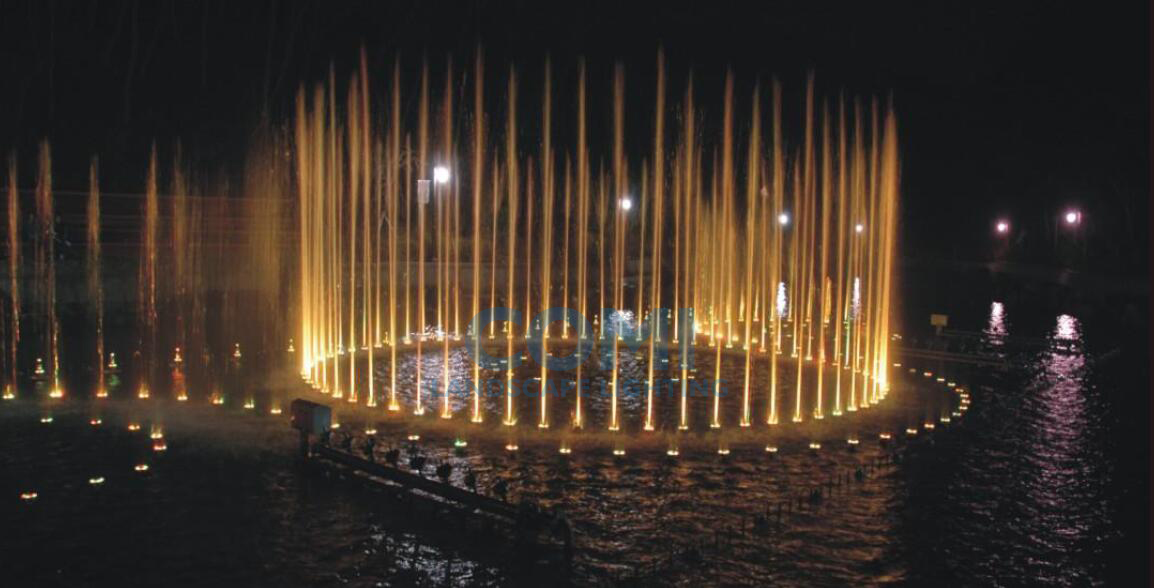 comi landscape lighting_LED fountain lights case / Application