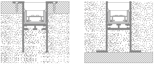 aluminum profile provides two directional installation methods