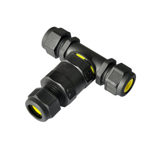 LCH-1108-66-T-3P T-type 3pins IP68 Waterproof Connector TUV