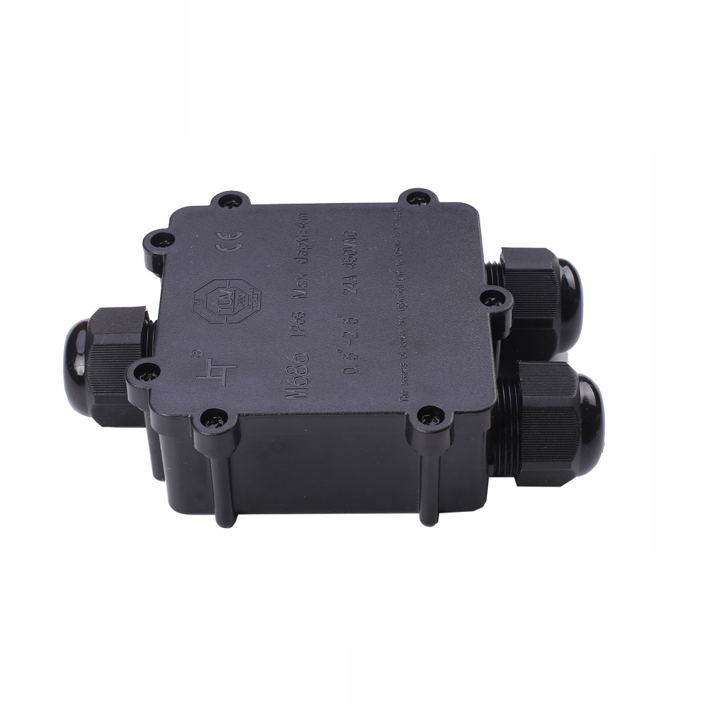 CL-M686-Y 3 Ways Distribution Waterproof Junction Box -Waterproof Junction Boxes-COMI Lighting Limited CL-M686-Y 3 Ways Distribution Waterproof Junction Box -Waterproof Junction Boxes-COMI Lighting Limited