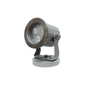 D3FM0357 D3FM0318 3x3W RGB LED Garden Spot Lamp w/ Base