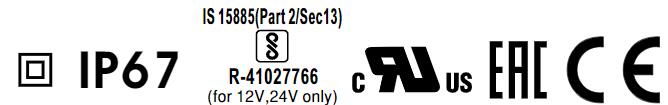 LPV Series Mean Well IP67 Waterproof Power Supply UL CE FCC certificates