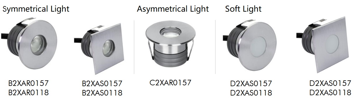 COMI Lighting 2XA-Series Recessed LED Wooden Floor Lights