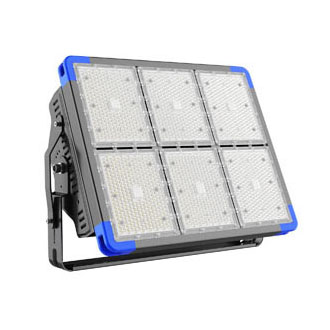 1080W PF≥0.95 Modular Stadium Floodlights for Football Fields CE