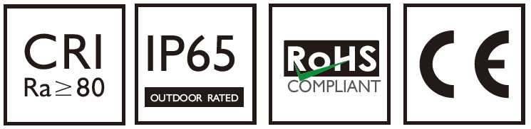 CE ROHS certificates LED wall lights