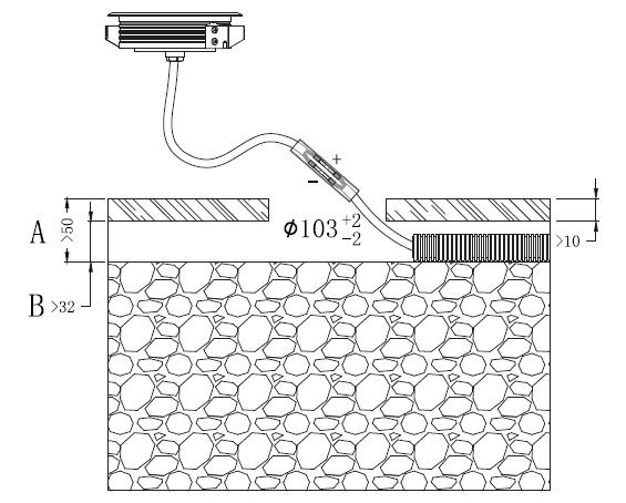 Installation Method for IP67 Recessed LED Inground Lights