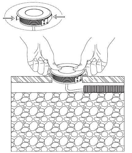 slim type wooden floor led inground light installation_2.jpg