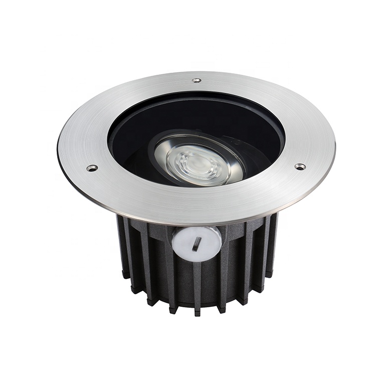 40W COB LED Beam Direction Adjustable Recessed Inground Lights
