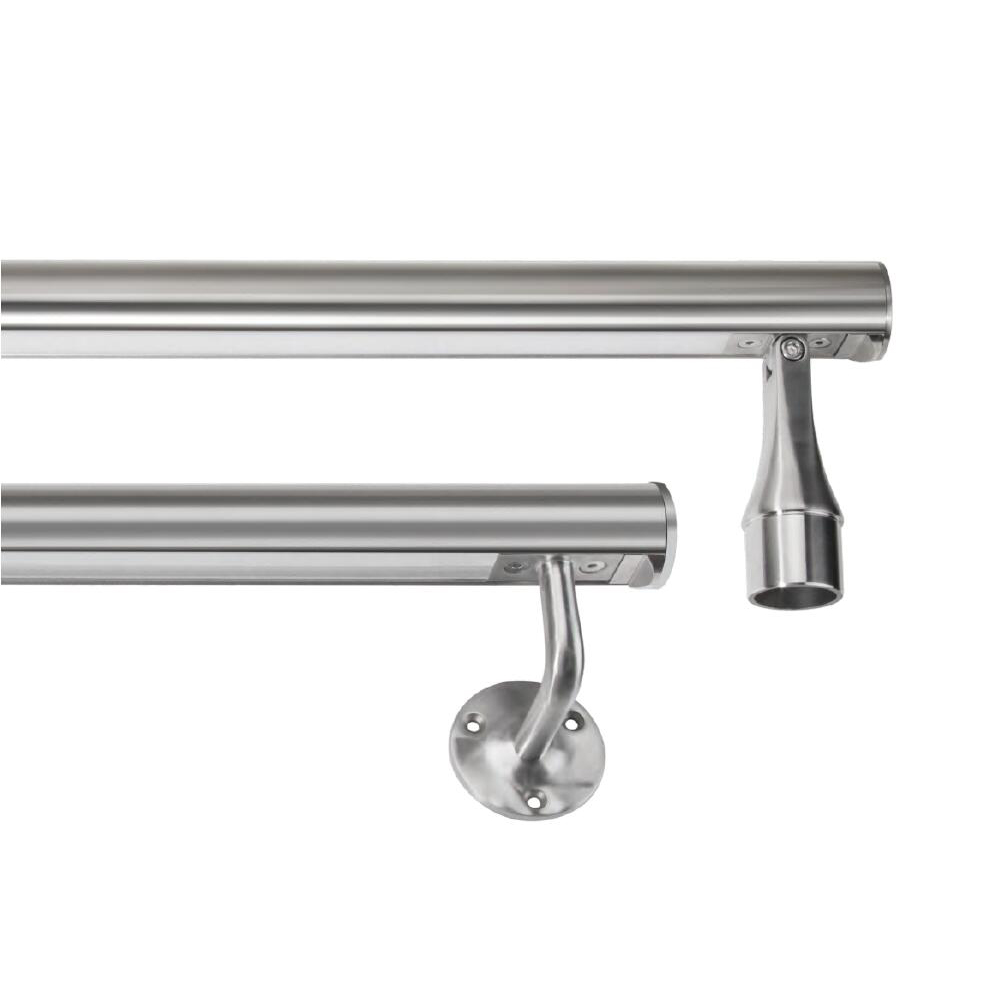 Stainless Steel LED Handrail Lighting System IP65 D42.4mm 