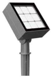 led flood light with spike or stake