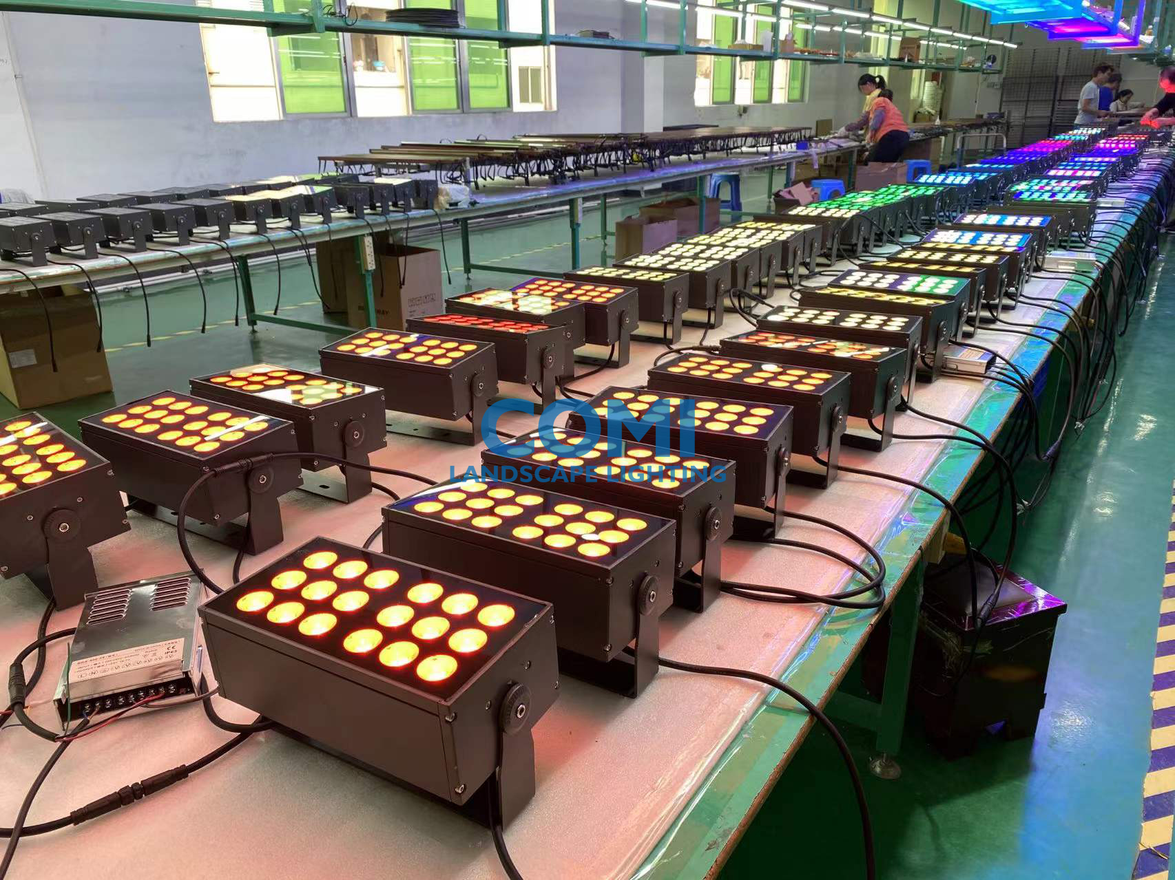 DMX 512 RGB or RGBW LED Flood lights