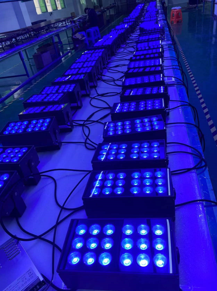 blue color LED flood lights