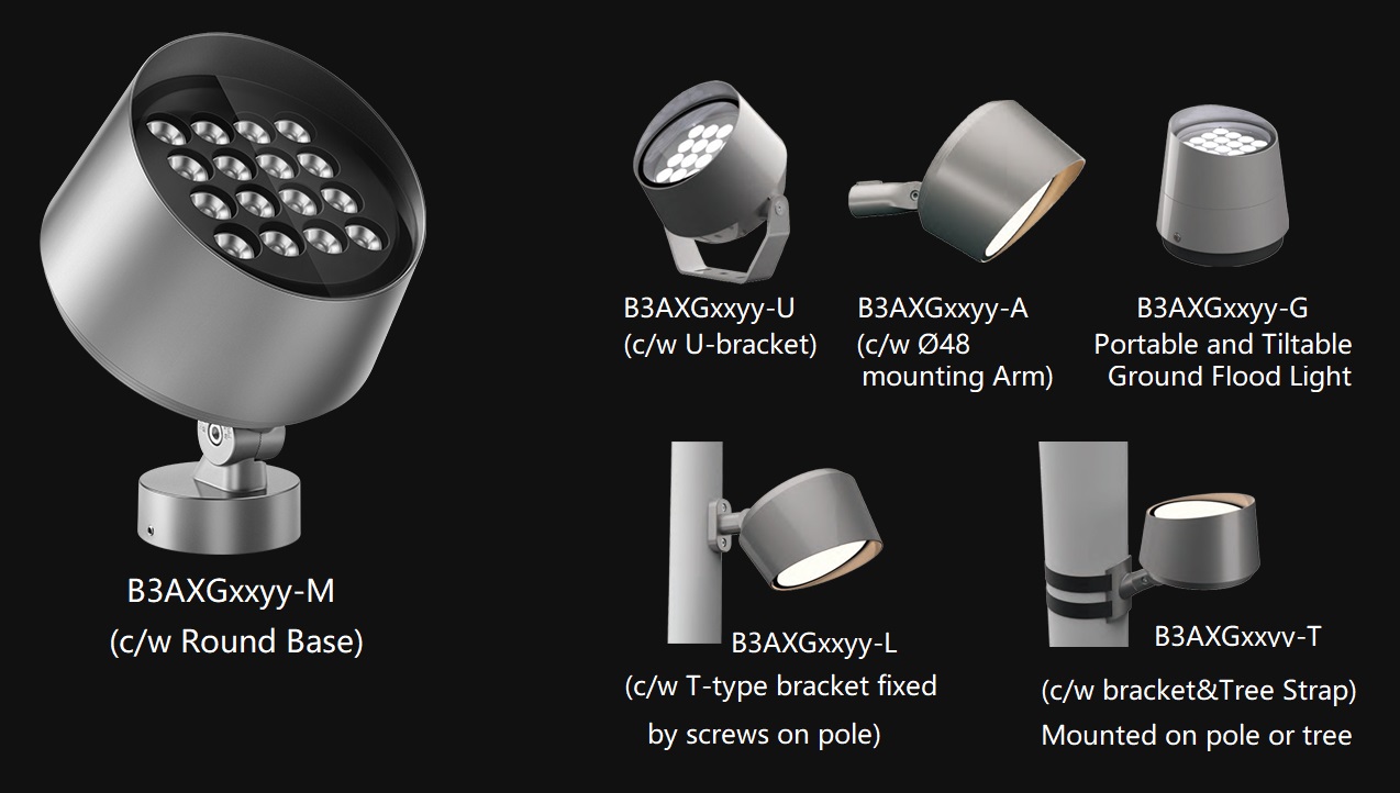 LED Flood light_Comi Landscape lighting Overview