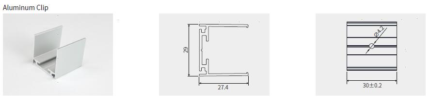 mounting clips