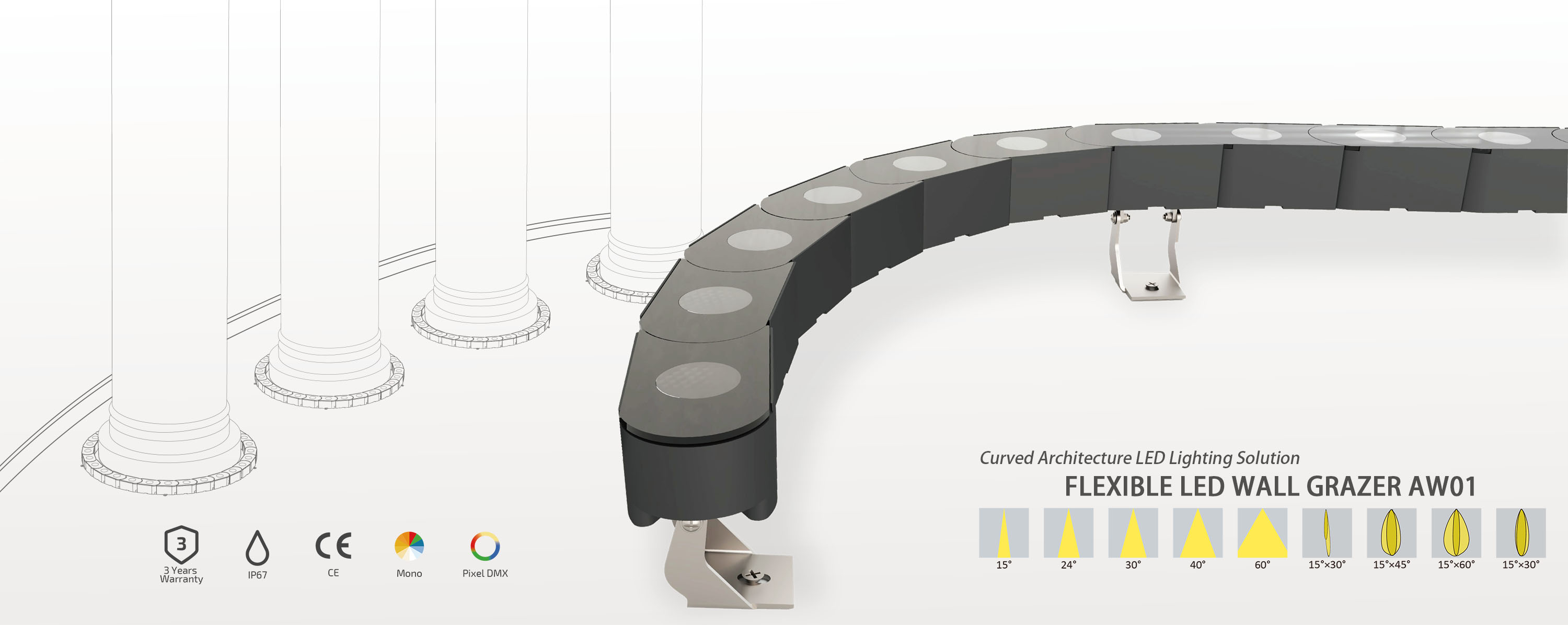 IP67 Outdoor Flexible LED Graz