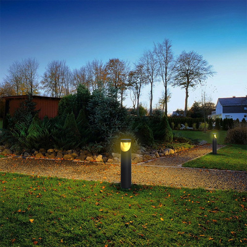 outdoor LED bollard lights for lawn lighting